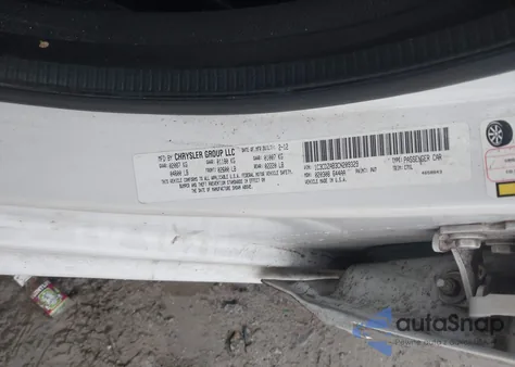 2012 Dodge Avenger Se из США, поврежденный, VIN 1C3CDZAB3CN209329